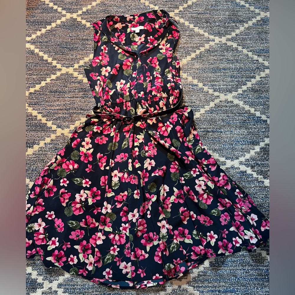 Charter Club Size 6 Floral Dress
